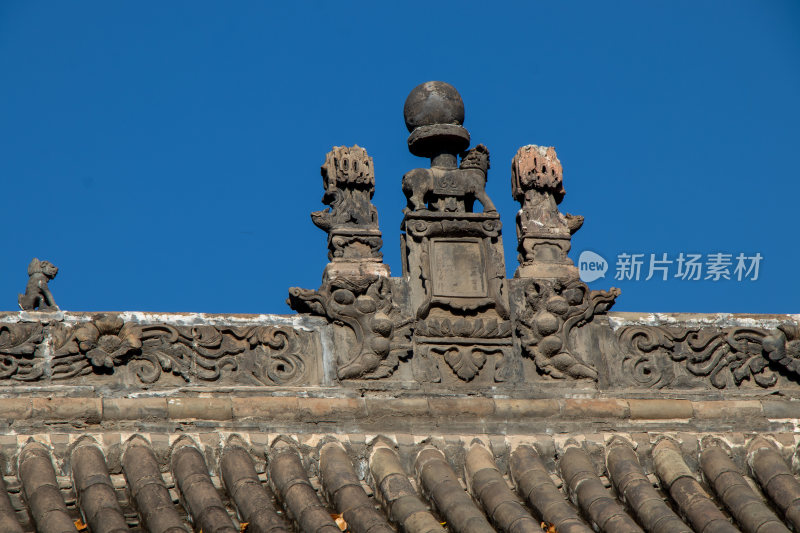 山西太原晋祠脊饰