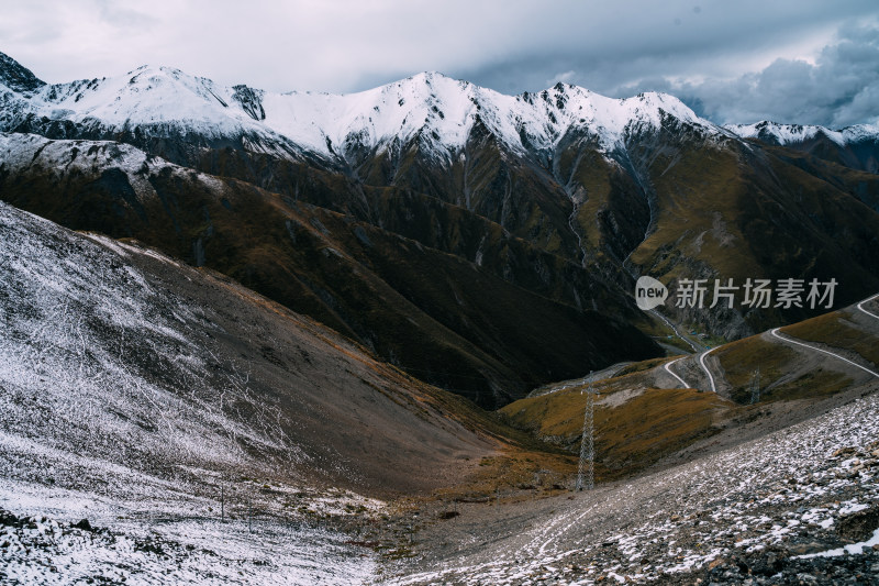 西藏林芝冬季风光