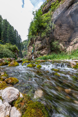 小溪水流