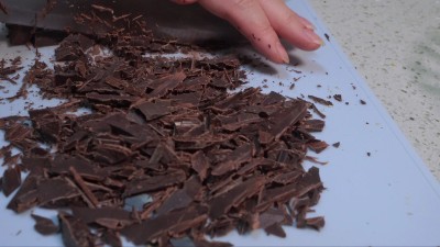切碎黑巧克力烘焙原料