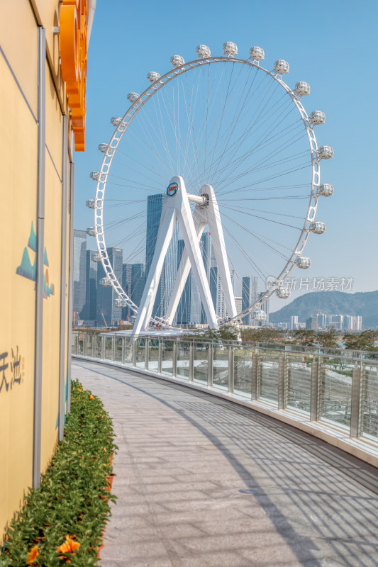 深圳欢乐港湾摩天轮风景