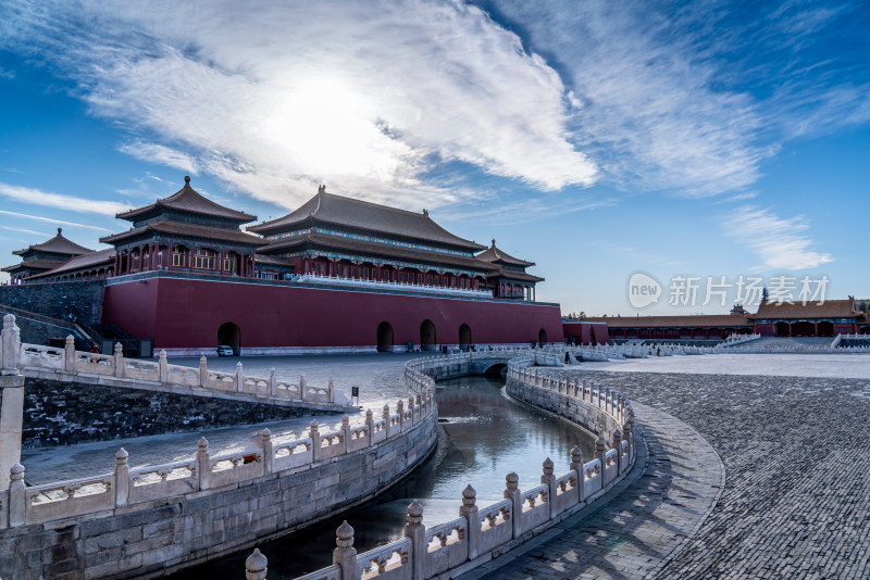 北京故宫午门风景