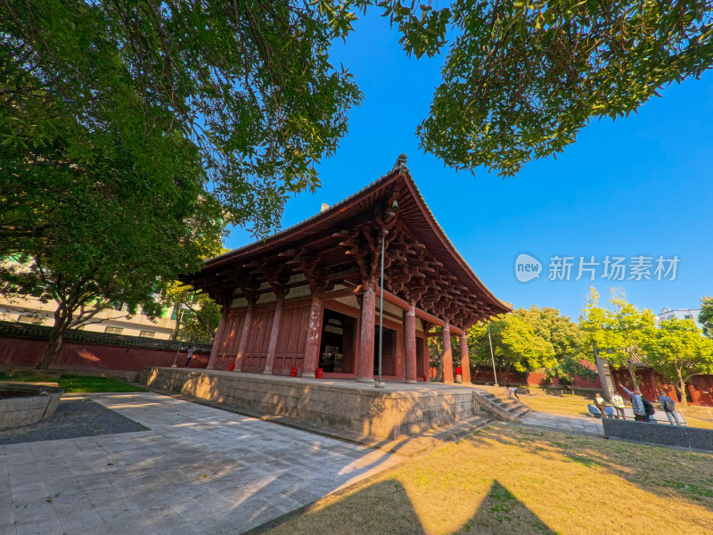 传统古建筑庭院景观