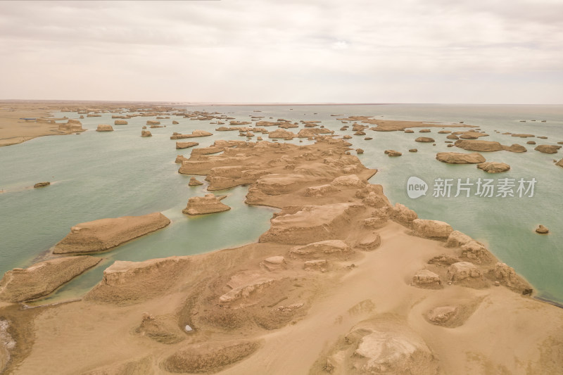 青海雅丹地貌 自然景观背景