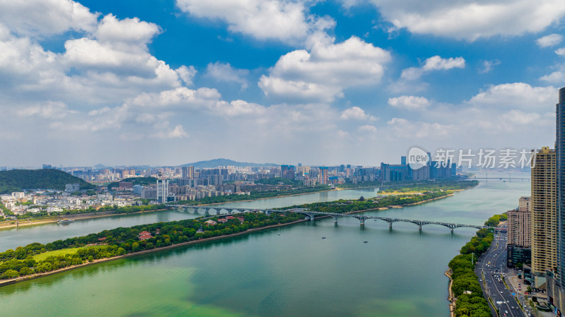 湖南长沙湘江橘子洲景区