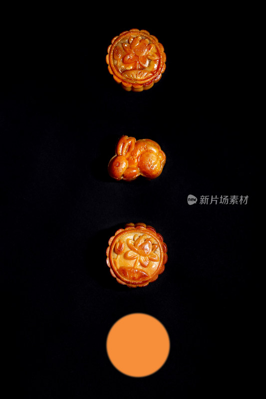 中国传统中秋节美食月饼