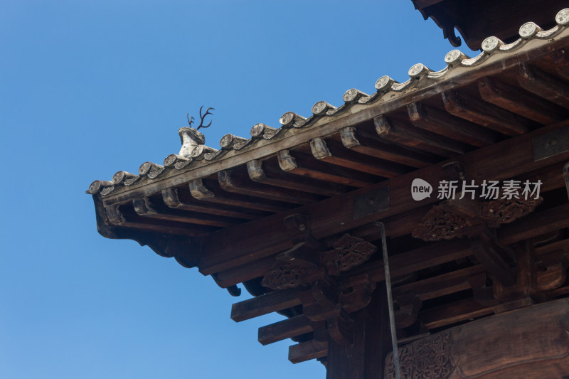 徽派建筑屋檐装饰