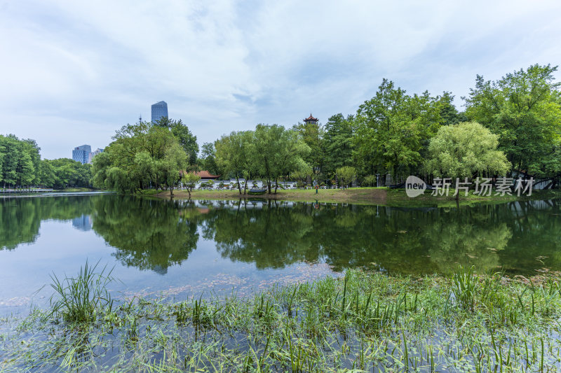 武汉江岸区解放公园风景