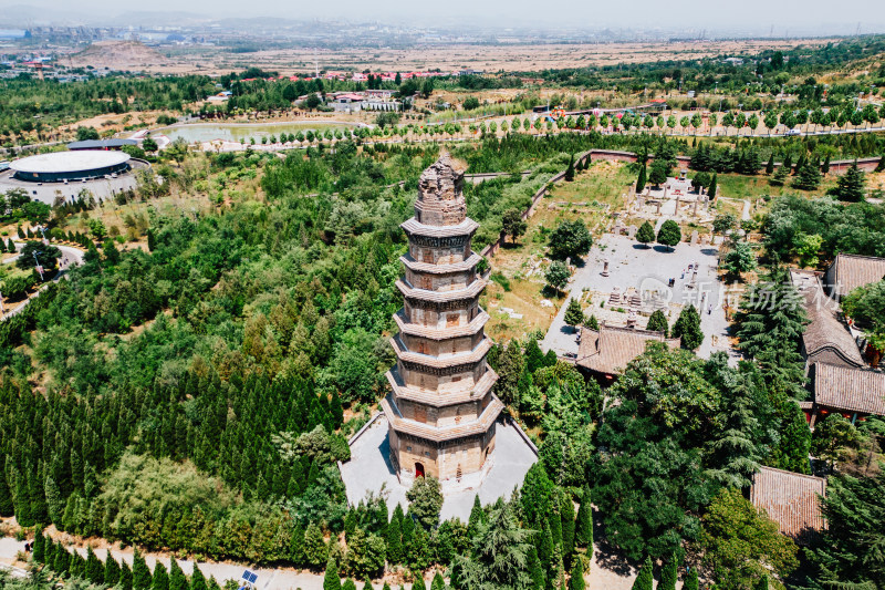 邯郸北响堂山常乐寺白塔