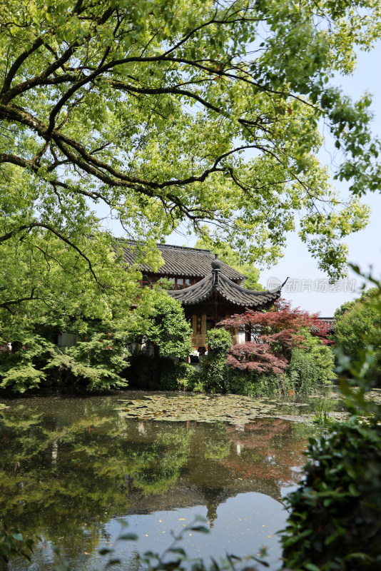 杭州西湖郭庄园林景观