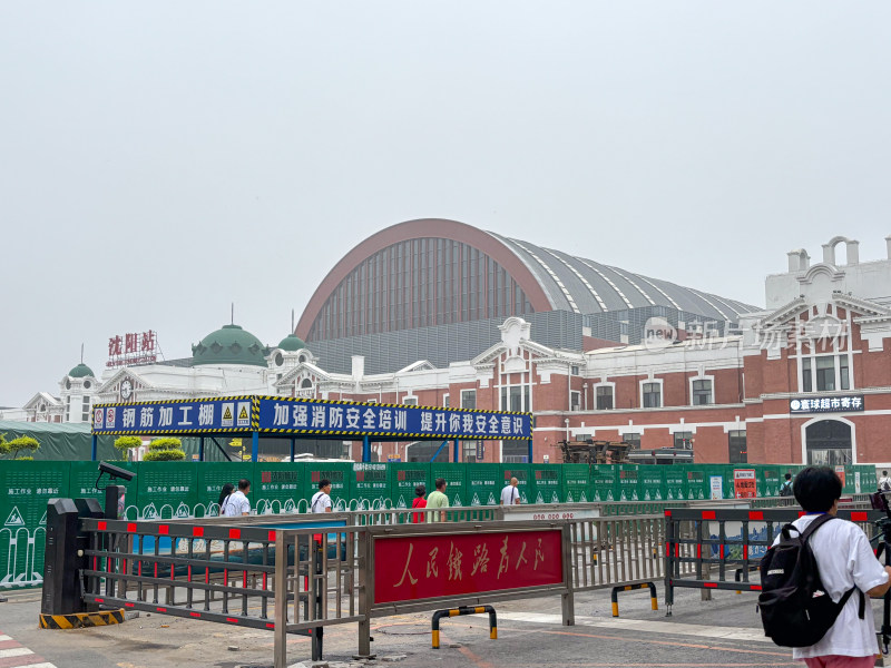 辽宁沈阳城市人文街景建筑