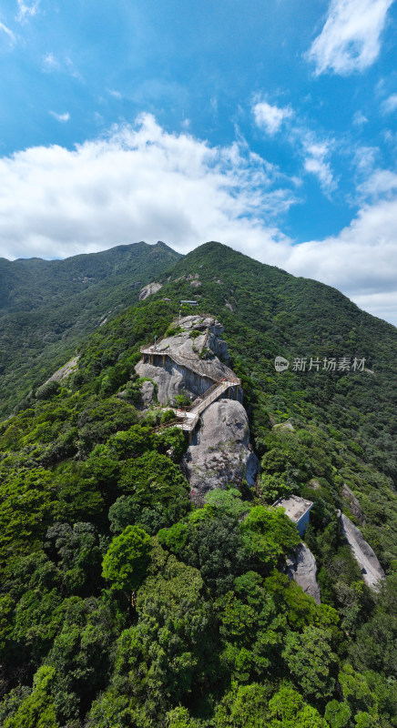 惠州市博罗县罗浮山鹰嘴岩飞云顶航拍