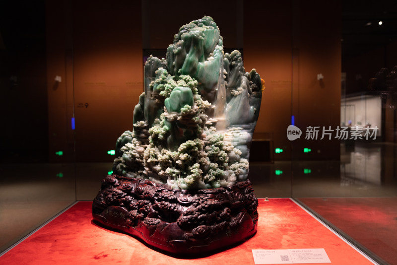 中国工艺美术馆大国匠作展厅玉石雕塑