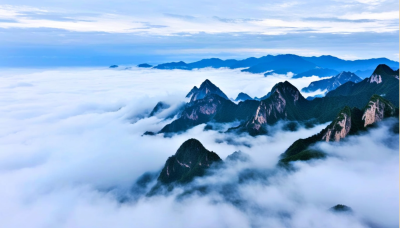 陕西华山美景