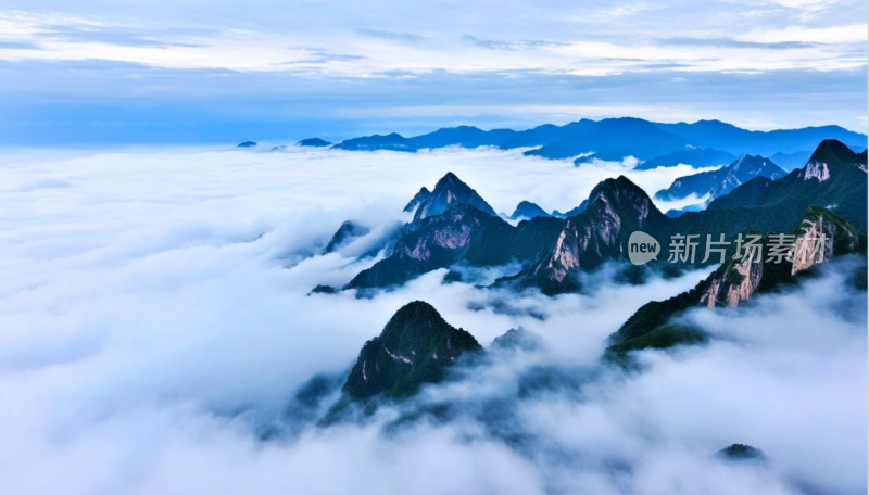 陕西华山美景