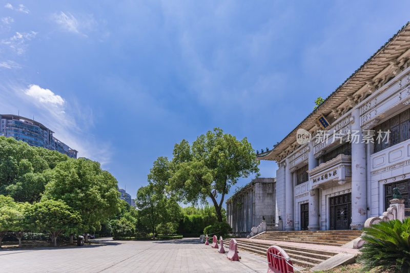 武汉湖北省立图书馆旧址风景