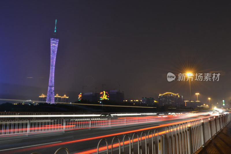 广州塔夜景