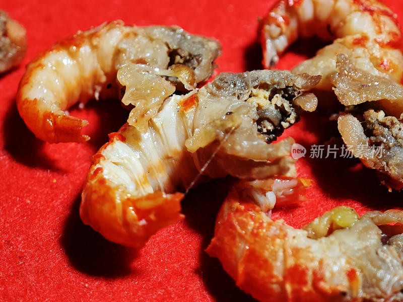 鲜嫩饱满的小龙虾肉