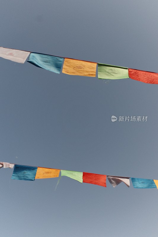 西安藏传寺庙广仁寺内部景观