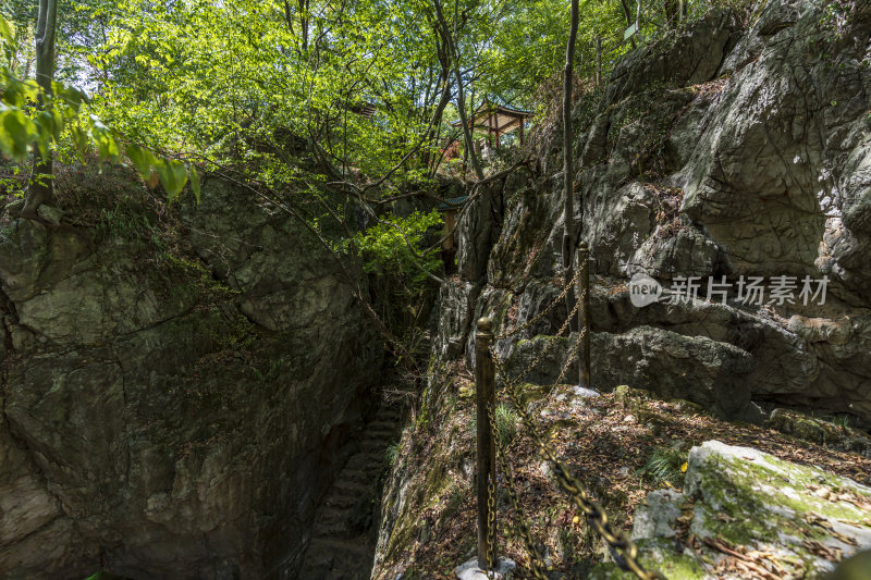 武汉江夏区白云洞景区风景