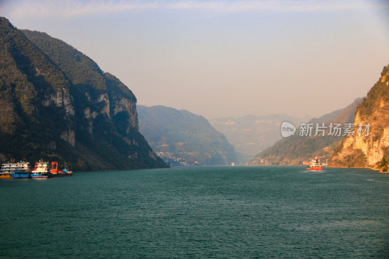 长江三峡西陵峡峡江风光两坝一峡航运路线