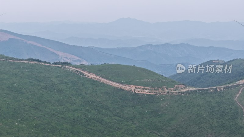 山间风力发电机远景