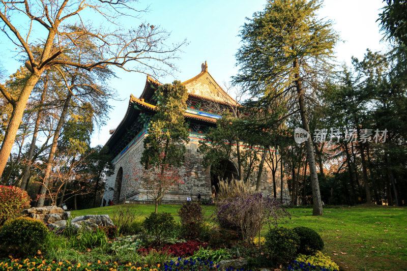 南京明孝陵景区神功圣德碑楼