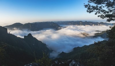 重庆酉阳：乌江青山白纱俏