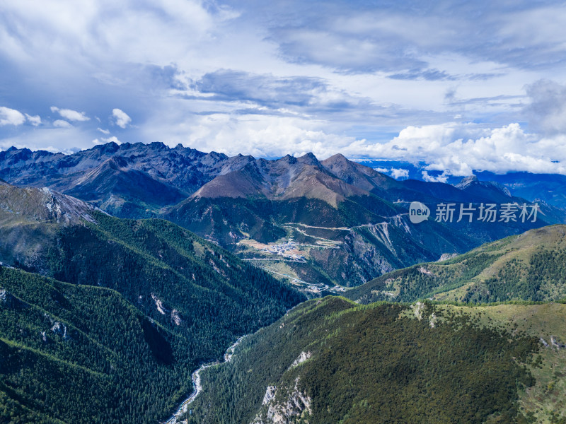 四川稻城亚丁旅游区美丽风光