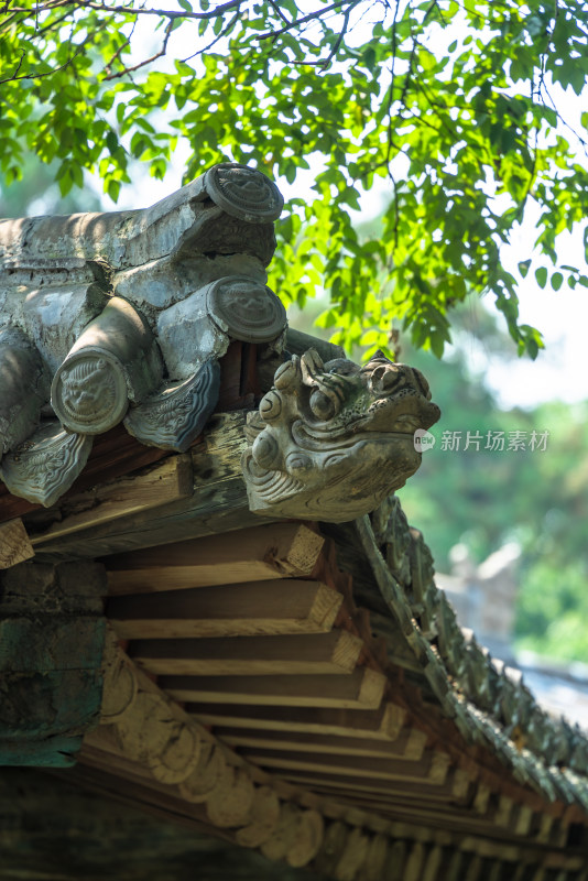 山西晋祠古建筑