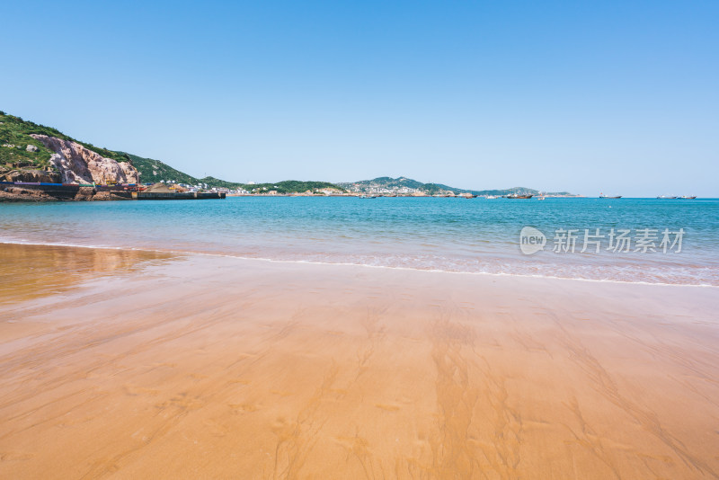 海滩沙滩海岸线