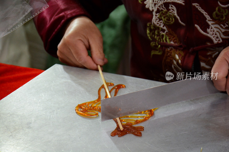 中国传统技艺糖画