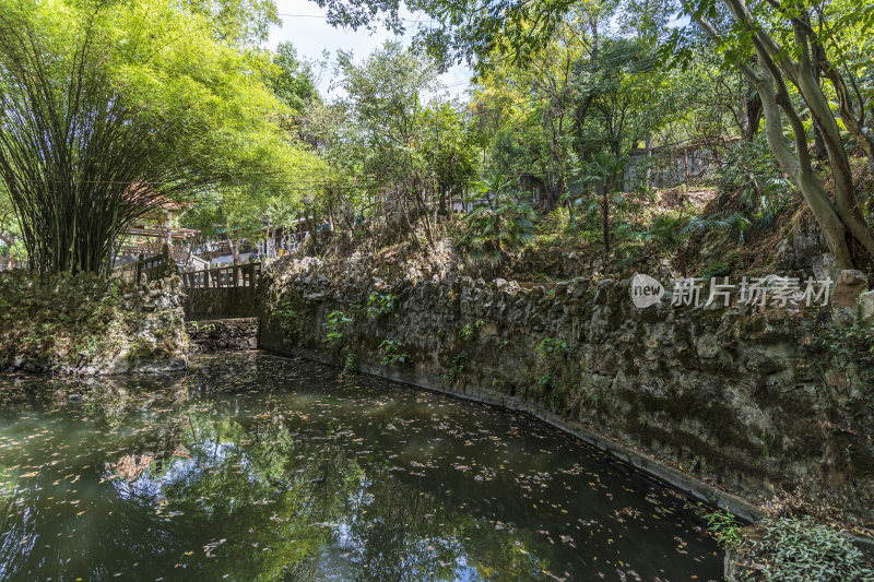 武汉江夏区白云洞景区风景