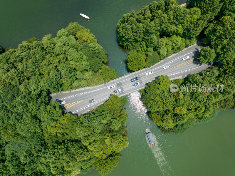 中国杭州西湖风景名胜区杨公堤