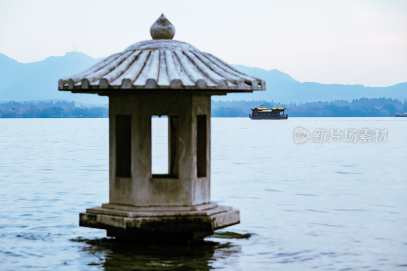 浙江杭州西湖风景名胜区秋景