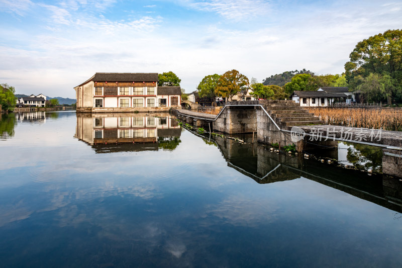 浙江绍兴柯桥柯岩鉴湖景区景点景观