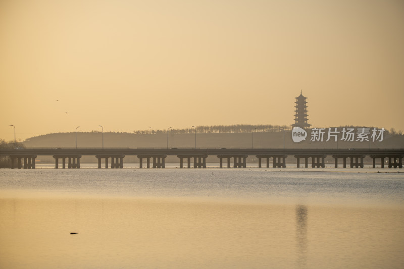 滹沱河揽秀阁