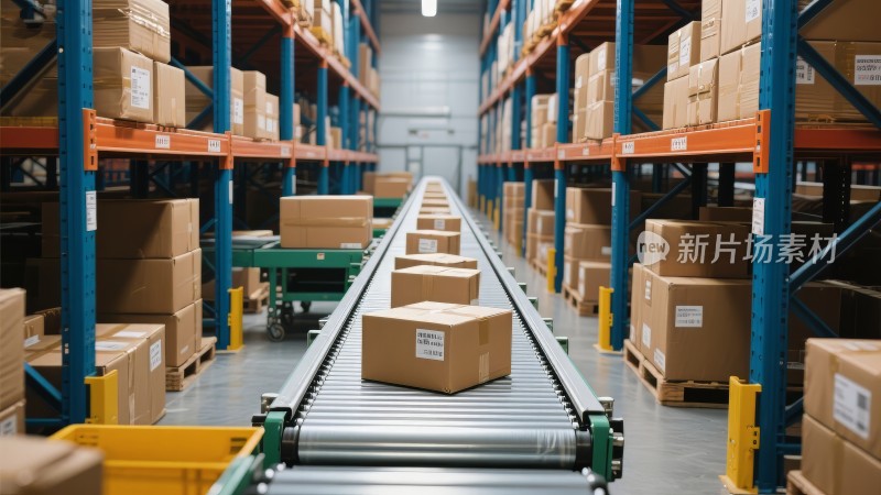 未来人工智能，物流包裹智能化工厂