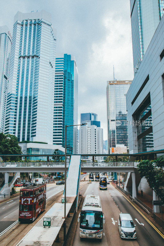 香港中环城市风光