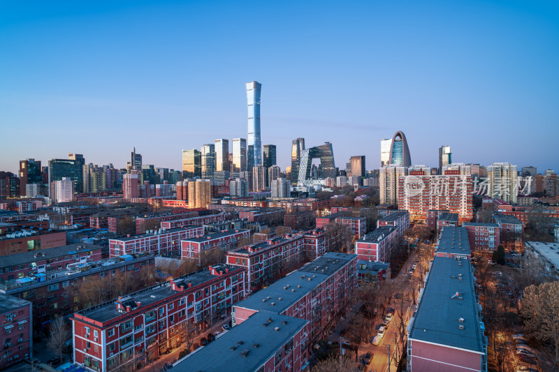 北京城市建筑全景