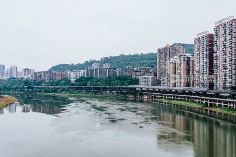 达州市区城景