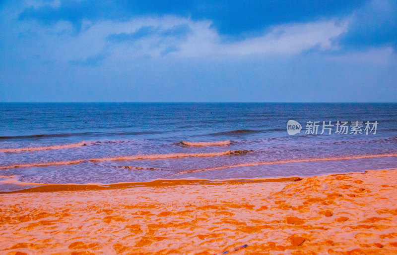 威海国际海水浴场风光