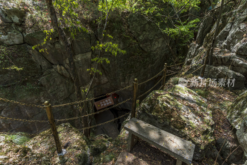 武汉江夏区白云洞景区风景