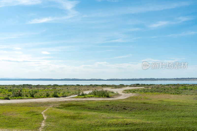 新疆乌伦古湖风景