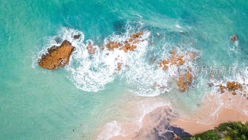 海滩沙滩海岸线