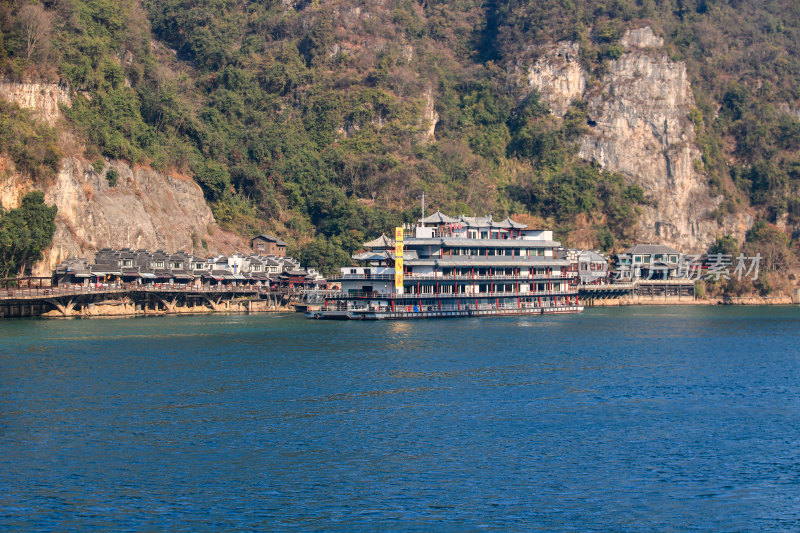 长江三峡西陵峡境内灯影峡江域三峡人家景区