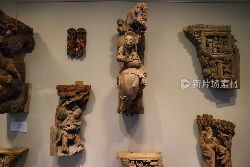 中国江南水乡文化博物馆文物木雕