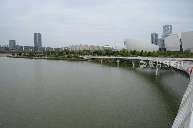 西安港务区奥体中心灞河城市生态湿地