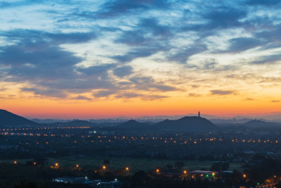 北京城市夜景