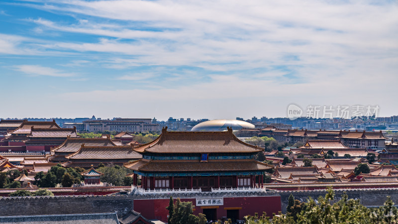 北京故宫古建筑全景